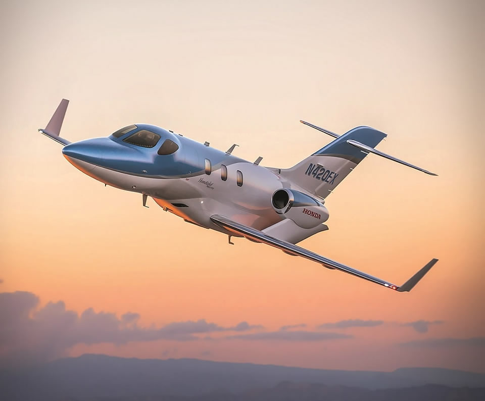 Королева небес и компании Novans Jets HondaJet Elite