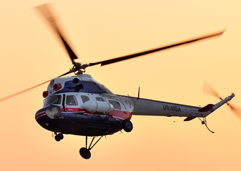 Вертолетные экскурсии над Запорожьем