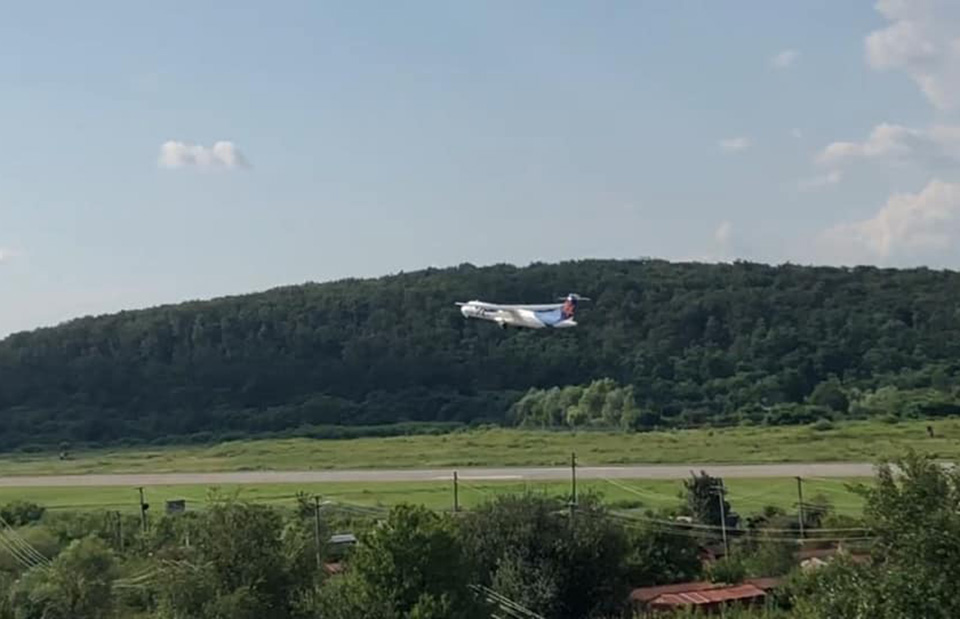 Аэропорт Ужгород принял чартерный самолет из Израиля