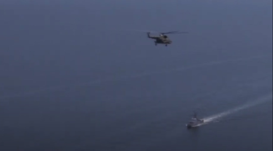 В рамках «Си Бриз-2020» провели боевые стрельбы с вертолета