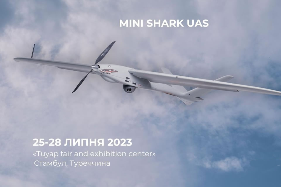 UKRSPECSYSTEMS представить MINI SHARK в Стамбулі