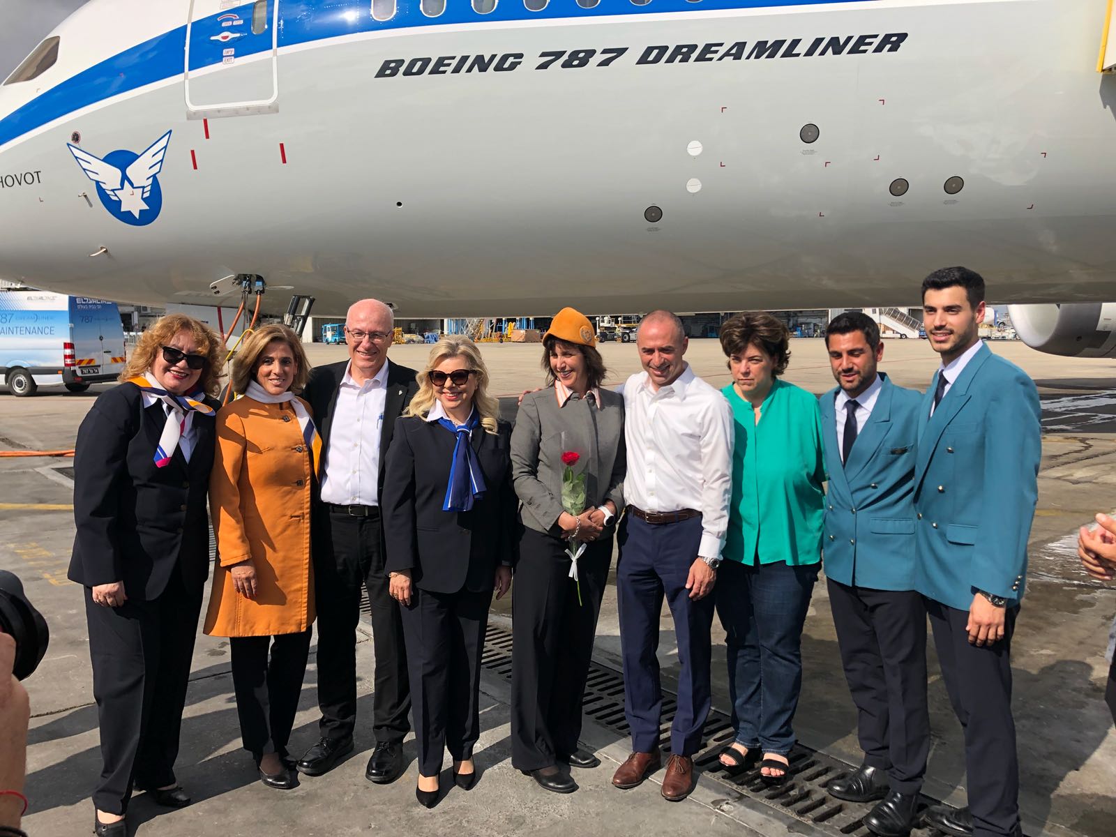 В аэропорту Бен-Гурион приземлился шестой (из 16 заказанных) Boeing 787 Dreamliner авиакомпании EL AL