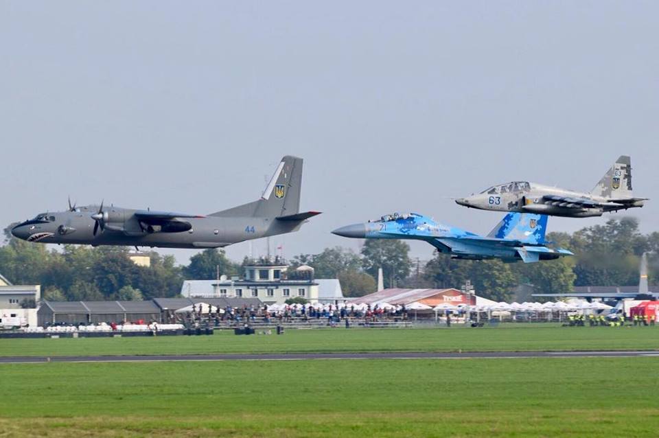 Украинская военная авиация участвует в «International Airshow-2018»