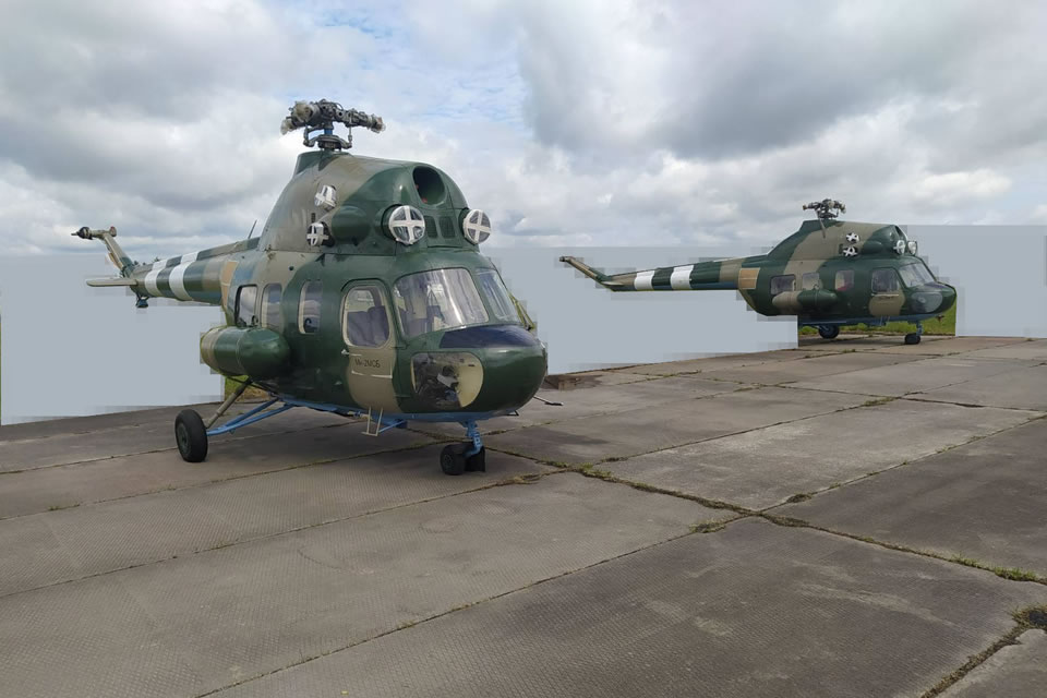 Міноборони Латвії передало ЗСУ чотири бойові вертольоти