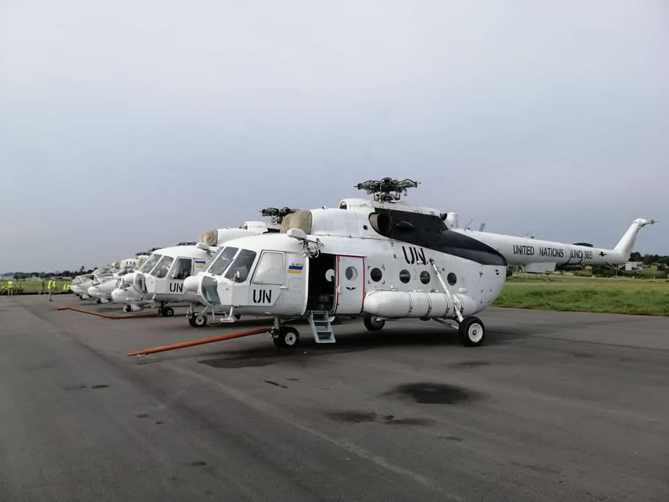 Завершилась ротация авиационной техники в Конго