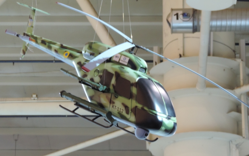 «Оружие и безопасность 2017»: «Укринмаш» представил концепт нового легкого ударного вертолета