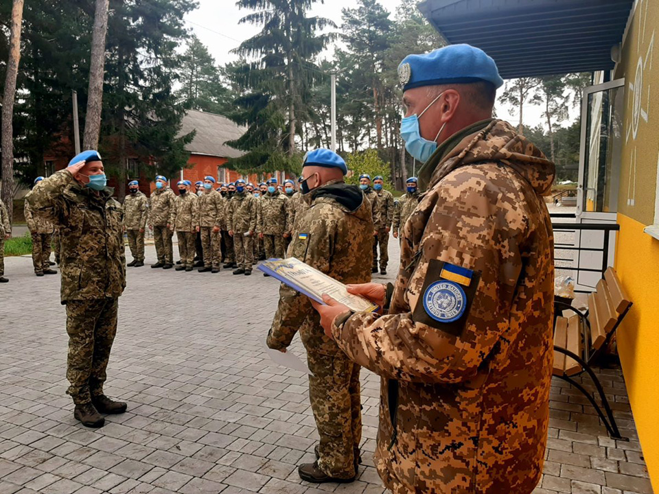 Украинские миротворцы вернулись из Конго