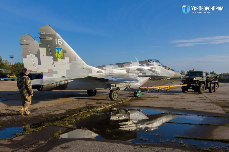 Воздушные Силы получили еще один модернизированный МиГ-29МУ1