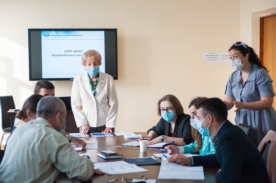 В НАУ провели курс по функционированию системы авиационной безопасности в условиях COVID-19