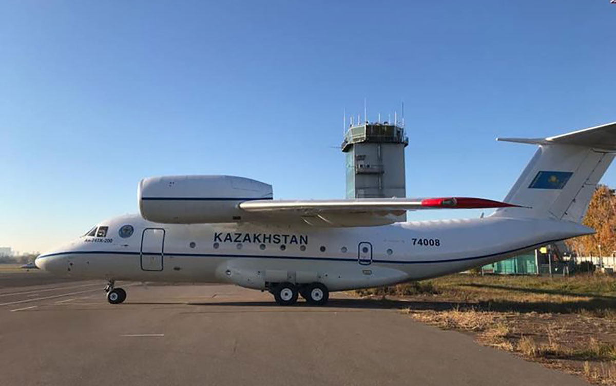 Завод 410ГА передал самолет заказчику из Казахстана 