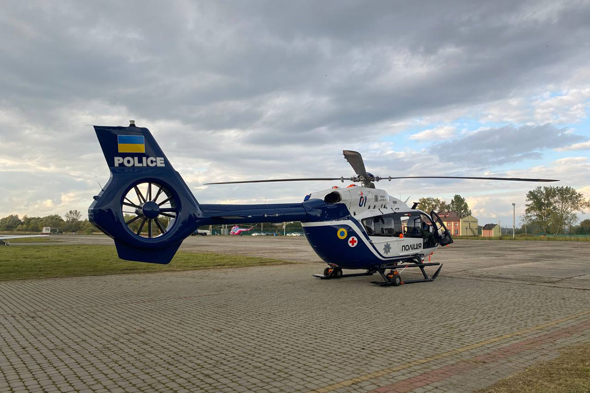 Пілоти аеропідрозділів МВС упродовж останнього місяця здійснили понад 600 вильотів