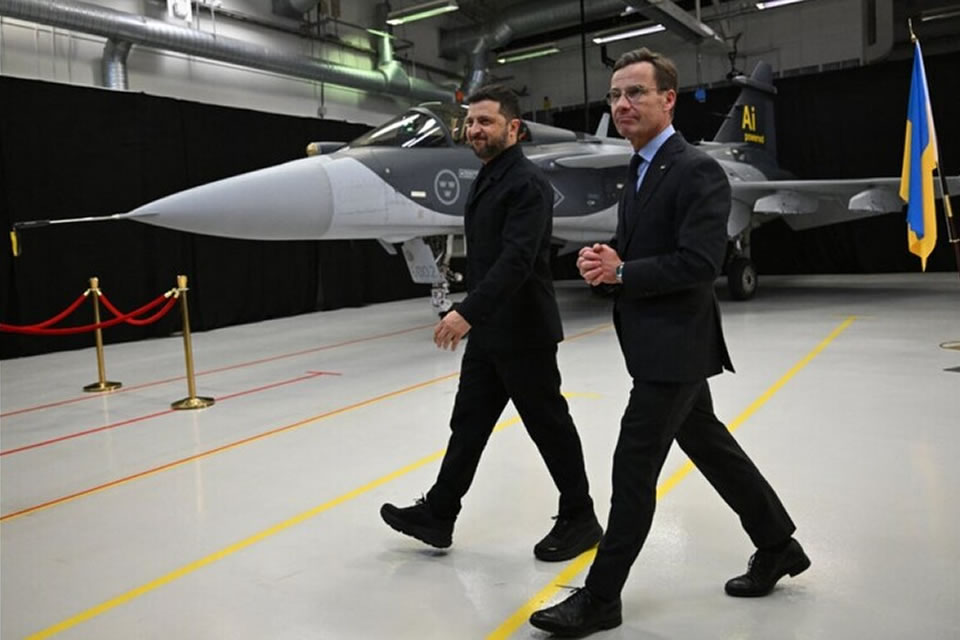 Saab розглядає відкриття заводу з фінального складання винищувачів Gripen в Україні Image