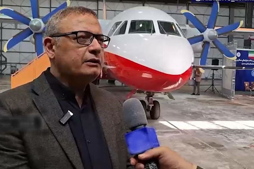 В Ірані розпочали нові випробування транспортного літака Simorgh, створеного на базі українського Ан-140 Image