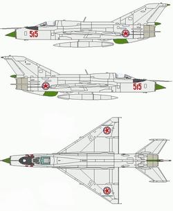 Северокорейский МиГ-21