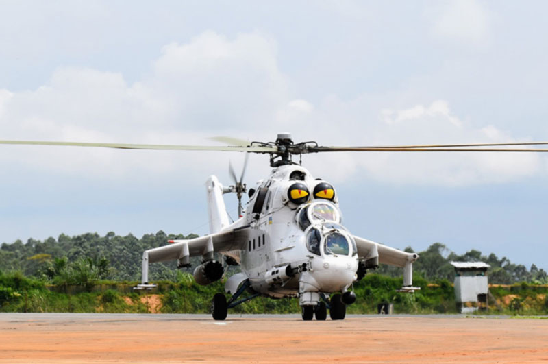 Тяжелые будни украинских вертолетчиков в Конго