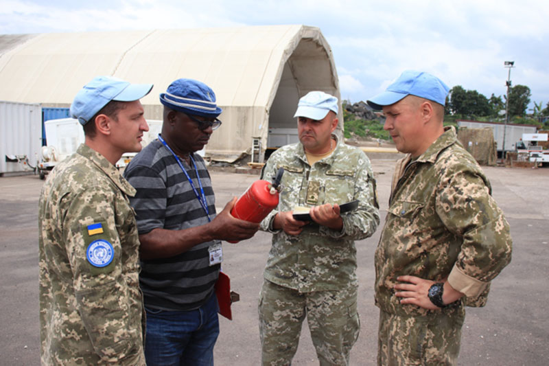 Украинские миротворцы прошли проверку Миссии ООН