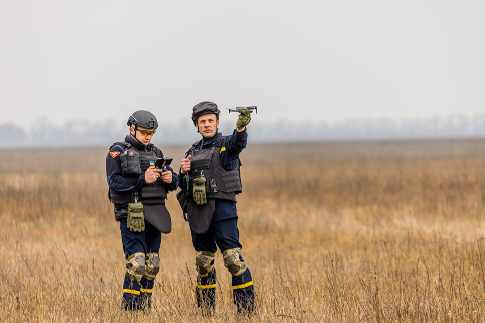 З початку року українські сапери понад 800 разів застосували дрони для розмінування — ДСНС