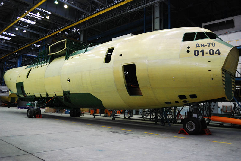 Для завершения создания первого серийного Ан-70 необходимо около 300 млн. грн. 