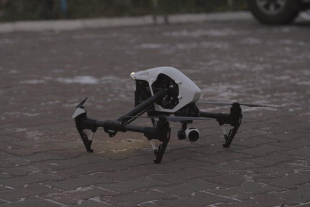 Усилиями волонтеров на вооружение полка «Азов» поступил новый квадрокоптер DJI Inspire 1