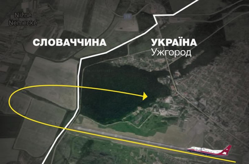 Самолет-лаборатория Украэроруха испытал оборудование в Ужгороде