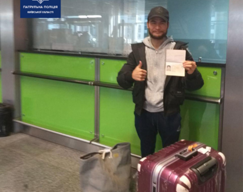Иностранец несколько дней жил в аэропорту Борисполь