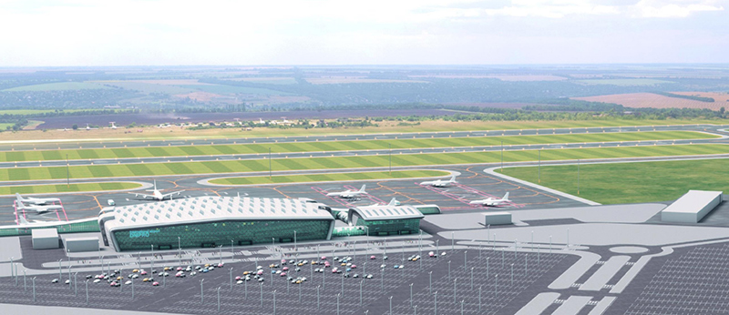 Жители Днепра сами выберут название для нового аэропорта 