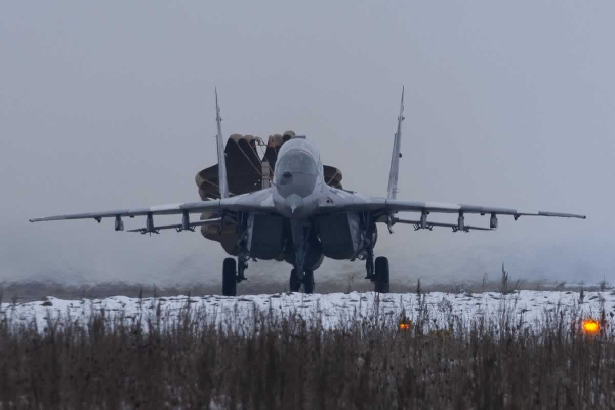 МиГ-29 Севастопольской авиабригады вернулись с боевого дежурства