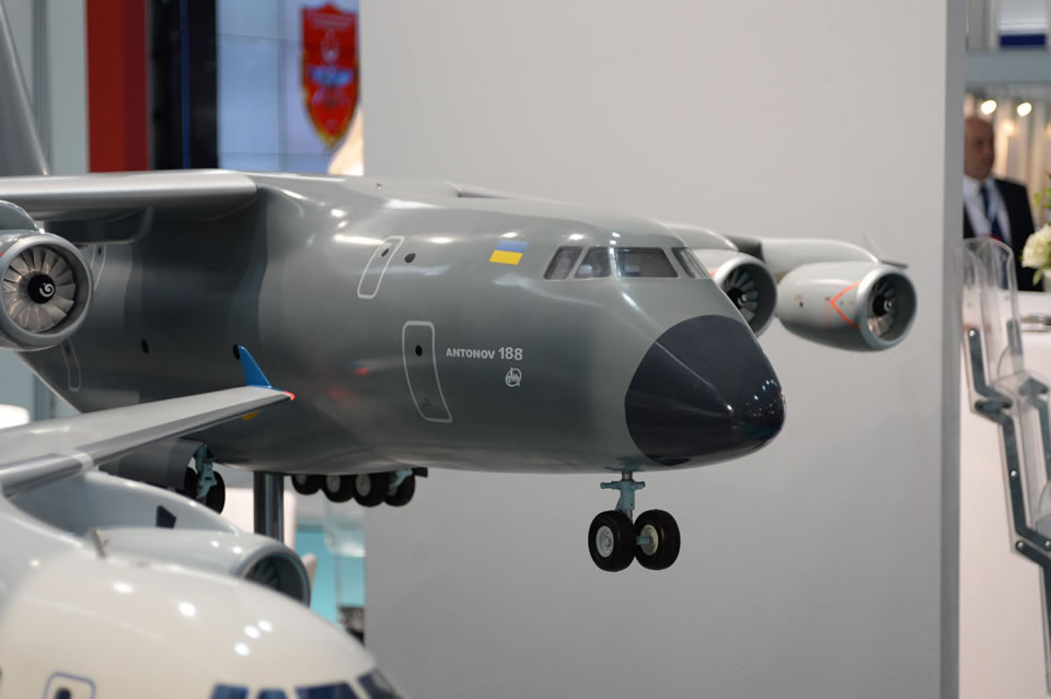 Украина предлагает Бразилии строить Ан-188 и авиадвигатели