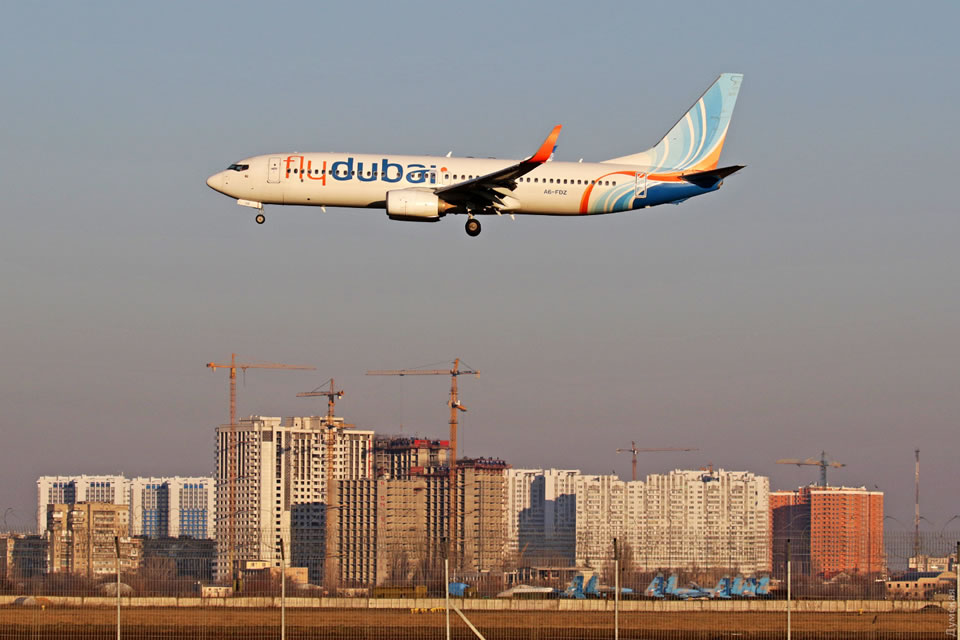 flydubai возобновила полеты в Одессу